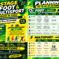 Stage Octobre 2026